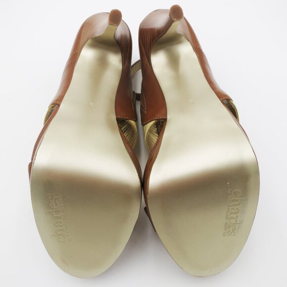 Charles by Charles David "Flute" Platform Strappy Sandal Stiletto 9M NIB - Picture 6 of 12